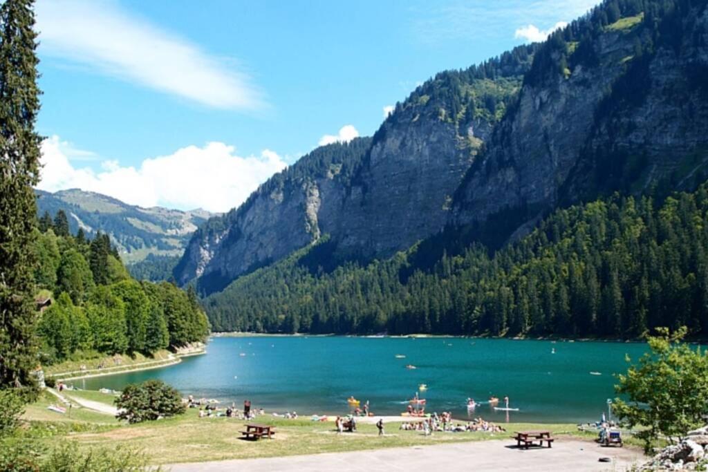 Le Relai S34 - Grand Et Lumineux Studio Avec Coin Montagne 4-6 Pers Avec Wifi, 50M Des Pistes, Grand Balcon Expose Sud, Draps Non Compris Saint-Jean-d'Aulps Ngoại thất bức ảnh