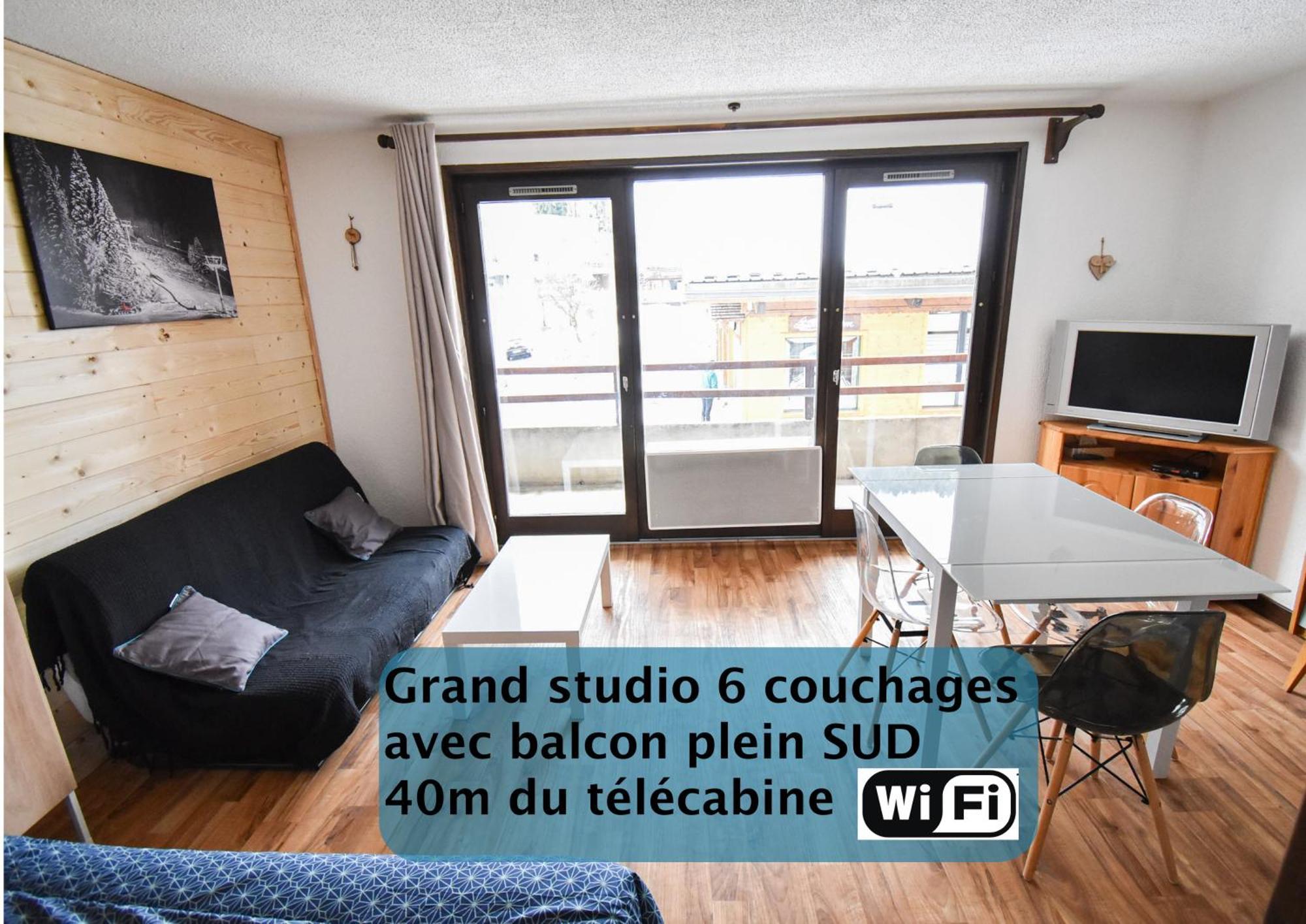 Le Relai S34 - Grand Et Lumineux Studio Avec Coin Montagne 4-6 Pers Avec Wifi, 50M Des Pistes, Grand Balcon Expose Sud, Draps Non Compris Saint-Jean-d'Aulps Ngoại thất bức ảnh